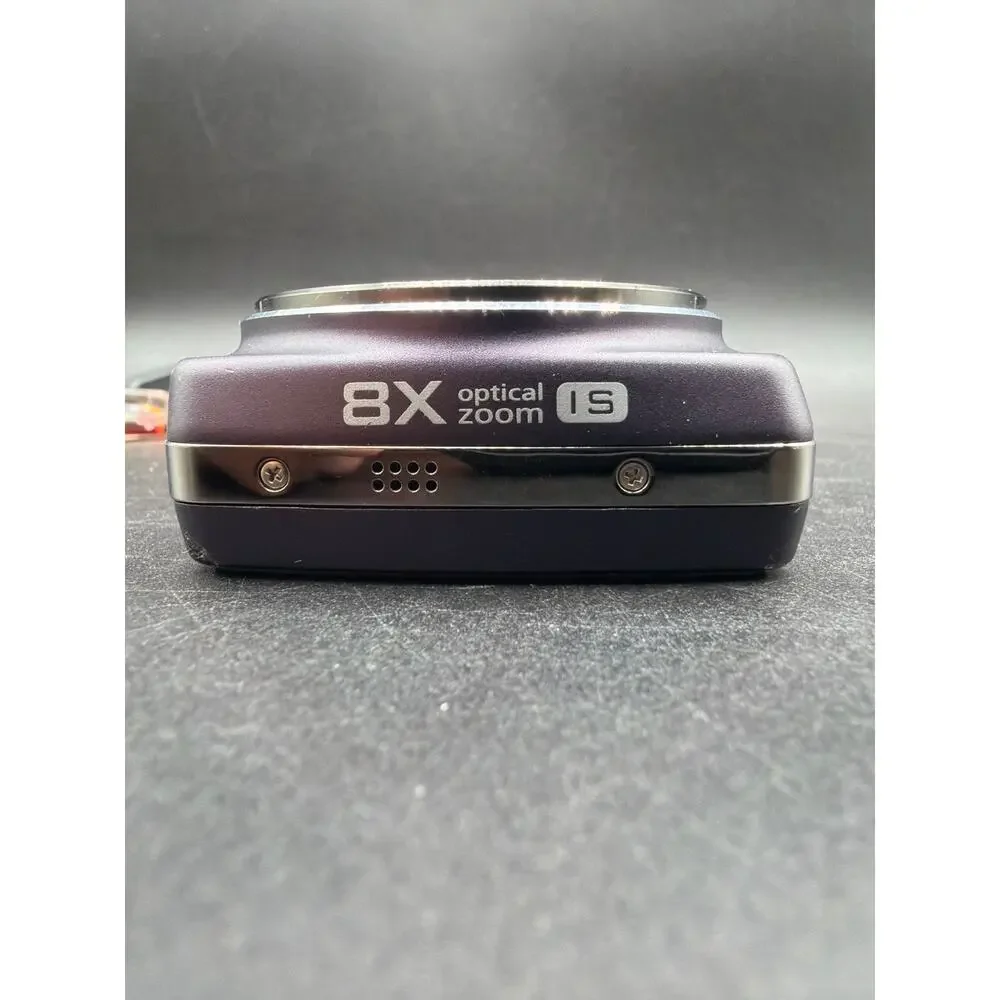 Kodak EasyShare M580 Purple 14MP CCD Camera 8X Zoom Tested Charger 2 Batteries